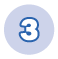 Number three icon.